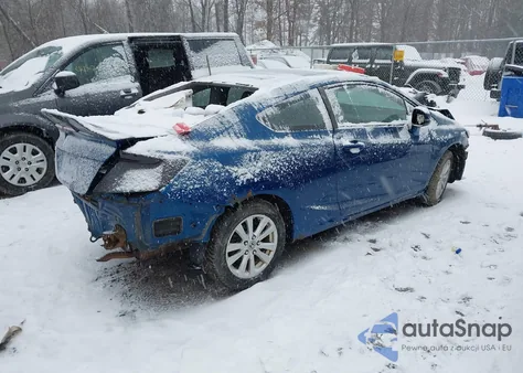 2012 Honda Civic Ex from USA, damaged, VIN 2HGFG3B87CH548802